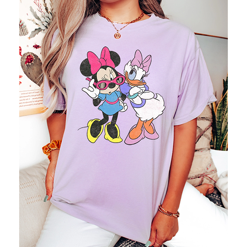 hongfeng creates disney t shirts for women with unique designs and premium quality fabrics.